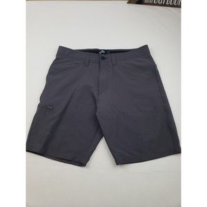 Pacific Outfitters Mens Shorts Size 34 Color Gray Hiking Outdoor Chino Shorts